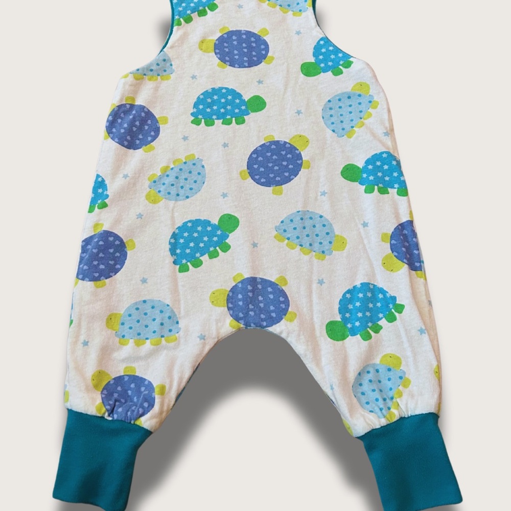 NB Turtle Print Sleeper Suit